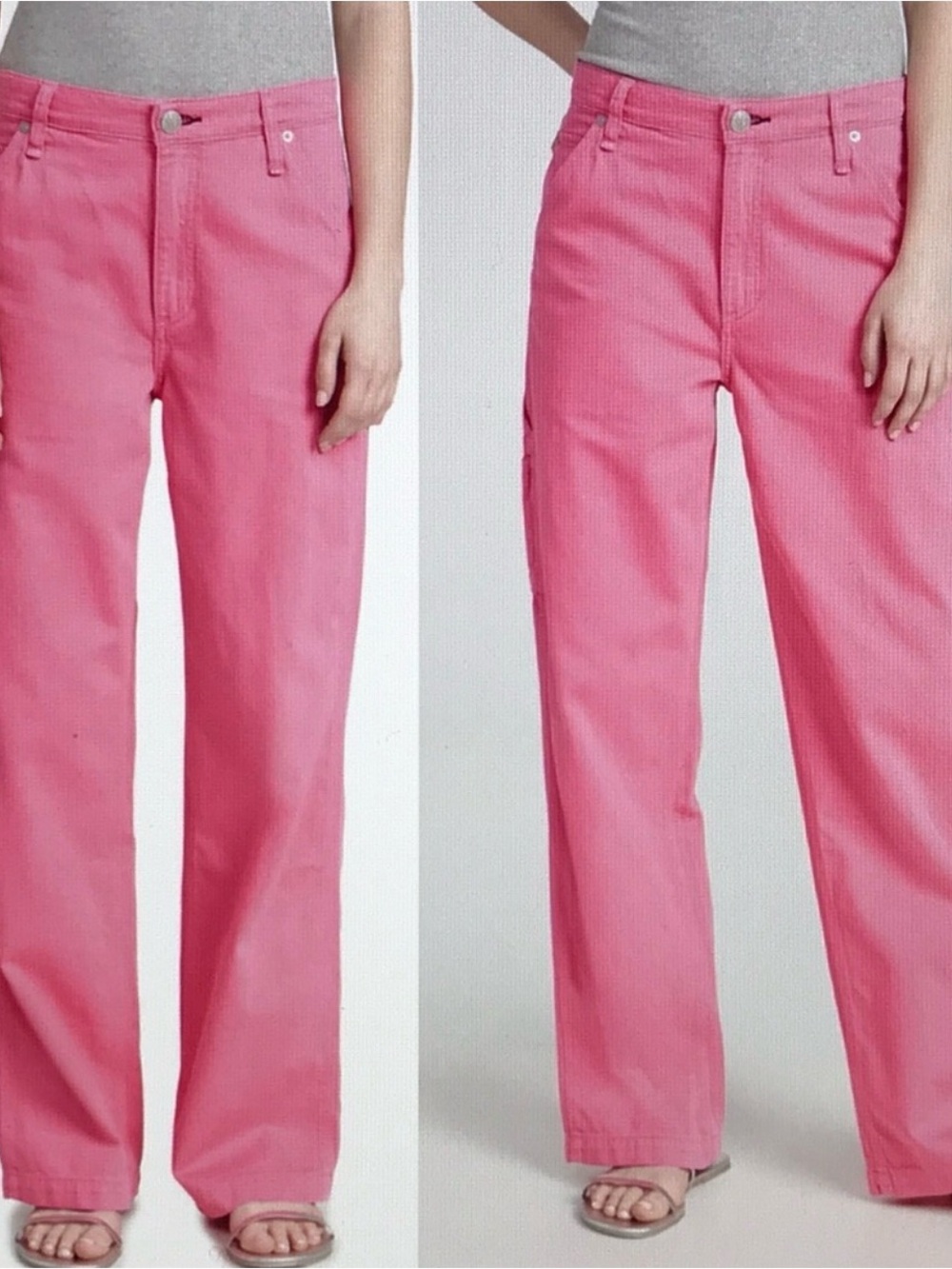 rag & bone Pink High-Rise Jeans
